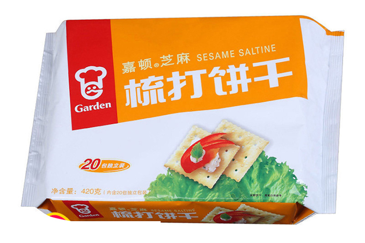 GARDEN SESAME SALTINE CRACKER 420G